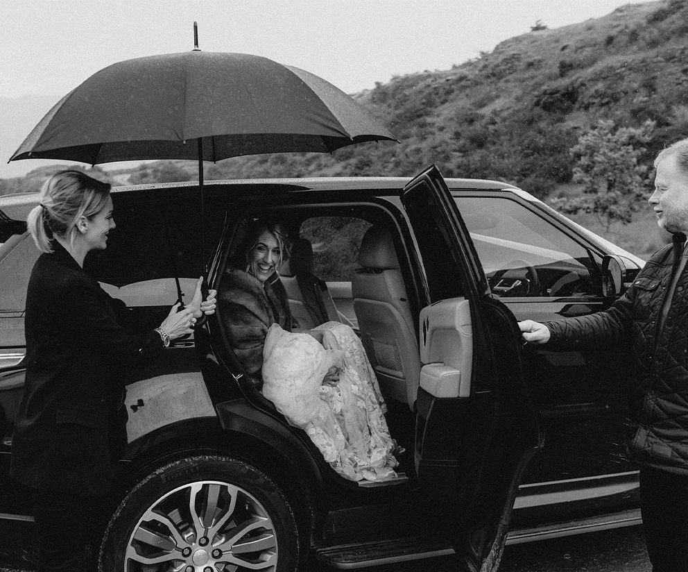 Wedding Transport Service Black